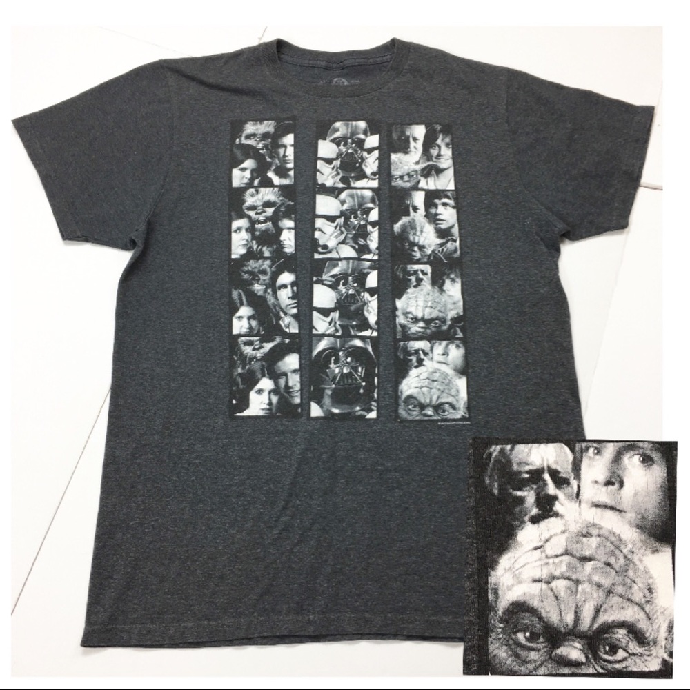 American Rag Star Wars Graphic Tee shirt Gray
